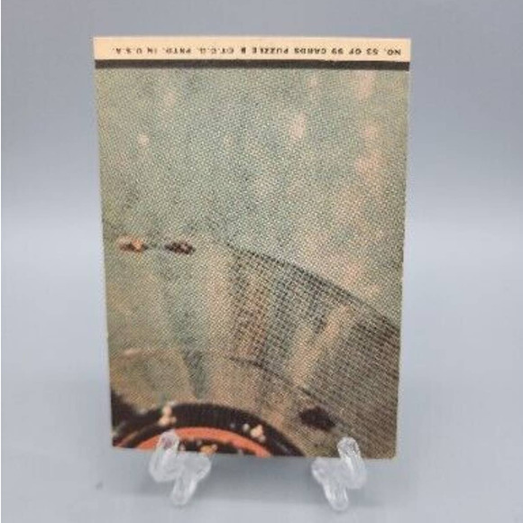 1969 Topps Man On The Moon #53 Moon Pilot Michael Collins Rookie Card Astronaut - Picture 2 of 9